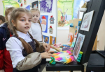 Ишимские ребятишки поздравили главного героя новогодних праздников
