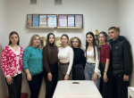 Визит студентов медицинского колледжа в школу косметологии и массажа
