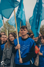 Студенты, преподаватели и сотрудники приняли участие в торжественных мероприятиях, посвященных 80-летию Победы