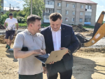 В Ишиме благоустраивают западный микрорайон