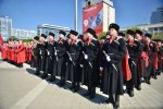 Студенты-представители казачьей молодежи приняли участие в праздновании Дня Победы